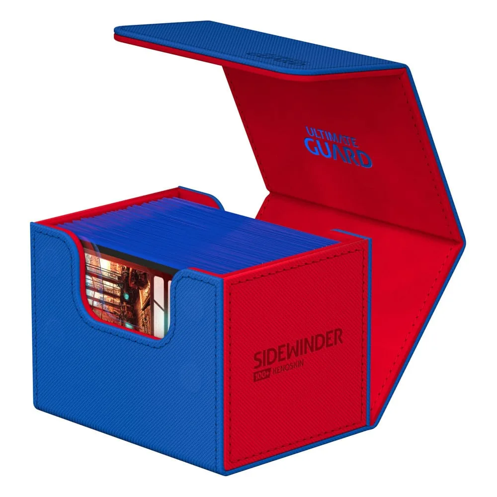 Ultimate Guard Deck Box – Sidewinder 100+ Xenoskin Synergy Blue/Red 4