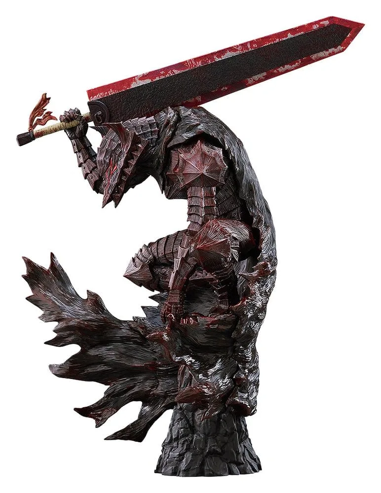 Berserk PVC Figure – Guts Berserker Armor Bloody Paint 28 cm
