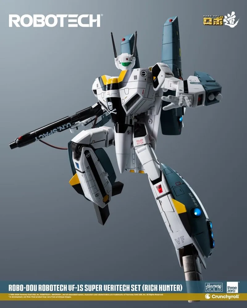 Robotech Action Figure – VF-1S Super Veritech Rick Hunter 20 cm 21