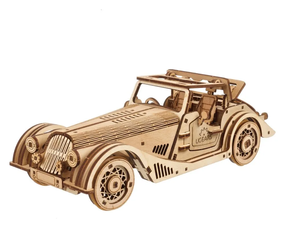 Ugears Wooden Model Kit – Rapid Mouse Sports Car 1/24