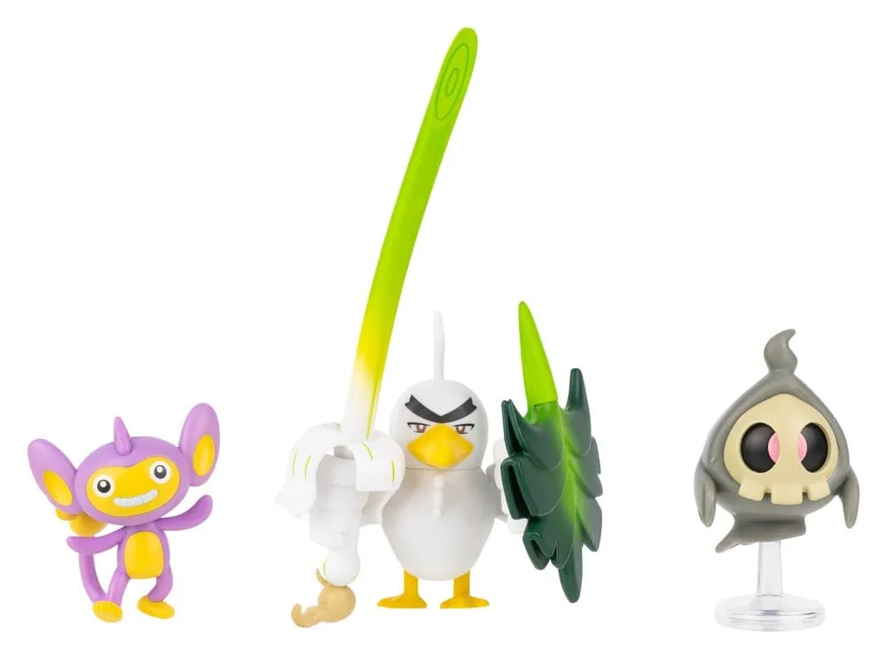 Pokémon Actionfiguren – Version 25 Set mit vier 3er-Packs 21
