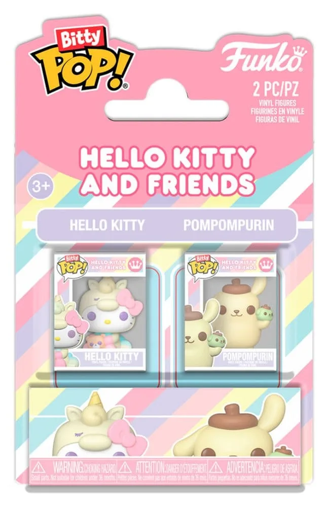 Sanrio Bitty Pop Vinyl Figures – HK & PomPom 2-Pack 2 cm