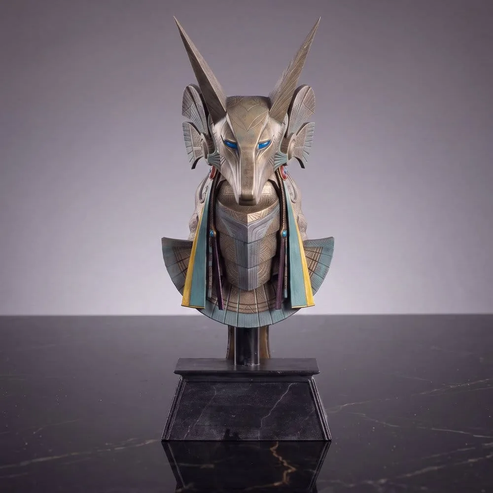 Stargate Desktop Replica – Anubis Jackal Guard Helmet 15 cm