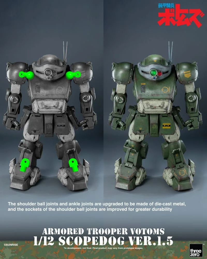 Armored Trooper Votoms Action Figure – Robo-Dou Strikedog 19