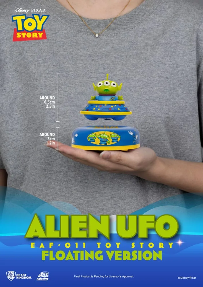 Toy Story Floating Model – Egg Attack Alien UFO 6 cm 2