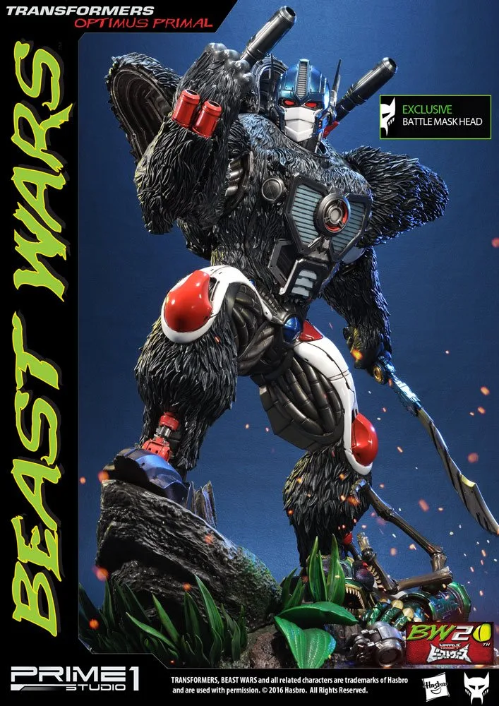 Transformers Beast Wars Statues – Optimus Primal Set of 3 63 cm 1