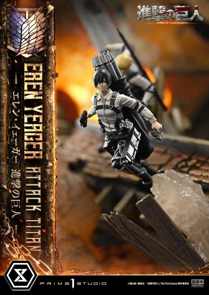 Attack on Titan Statue – Eren Yeager Attack Titan 81 cm 16