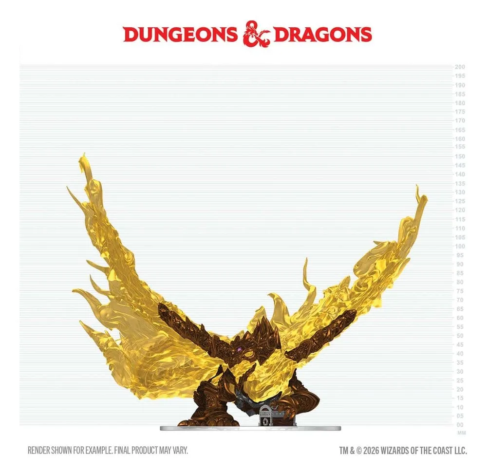 Dungeons & Dragons Miniature – Icons of the Realms Hollow Dragon 18 cm 3