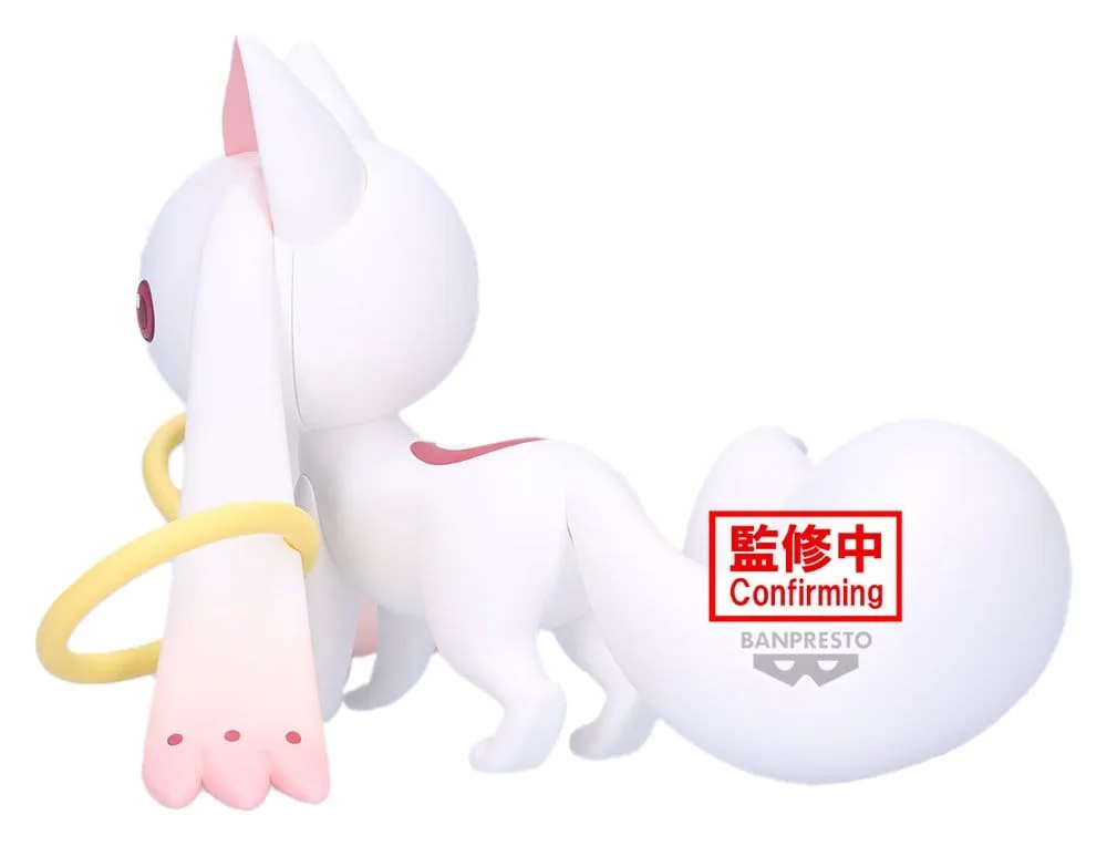 Puella Magi Madoka Magica Figure – Kyubey Fluffy Puffy Big 13 cm 2