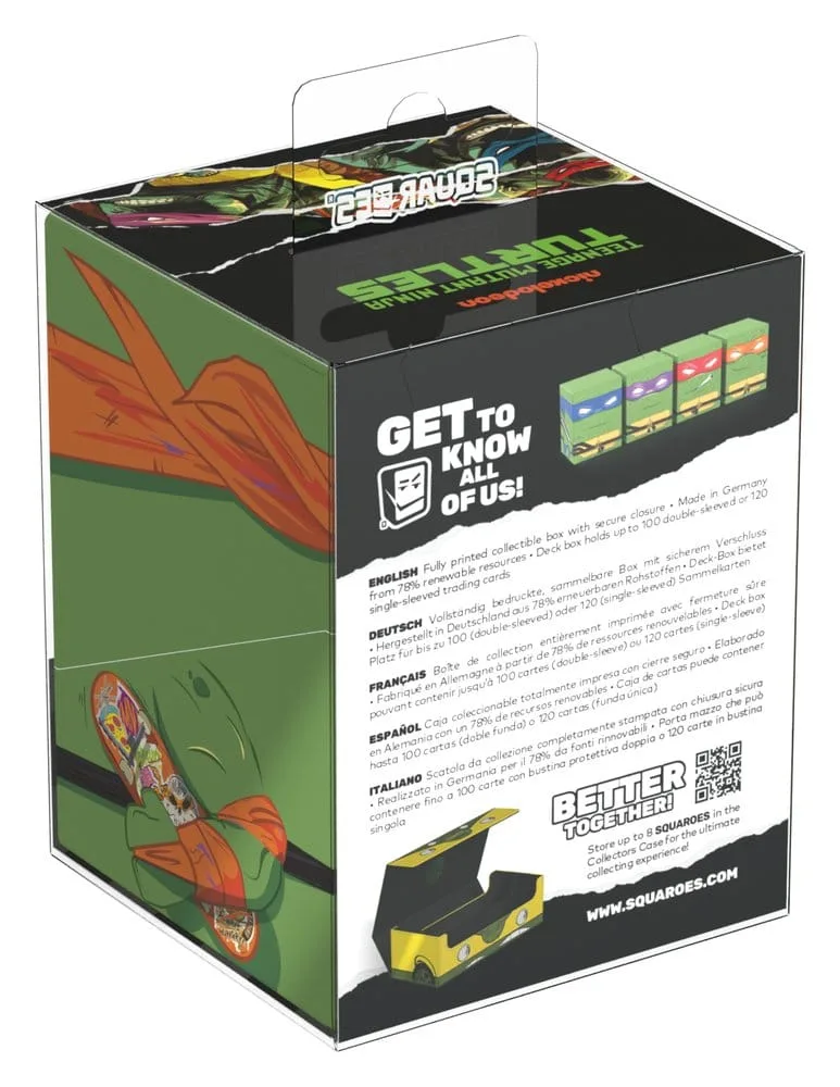 TMNT Deck Box – Squaroes Action Mode Michelangelo NT017 10