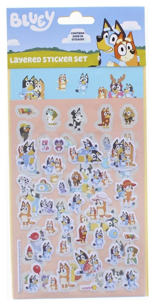 Bluey Sticker Set – Over 90 Stickers 2