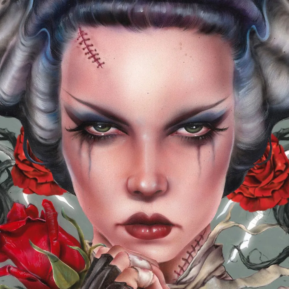 Bride of Frankenstein Art Print – Bride Afterlife 61 x 41 cm 3