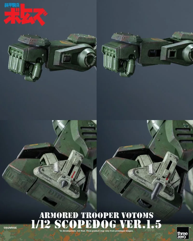 Armored Trooper Votoms Action Figure – Robo-Dou Strikedog 13