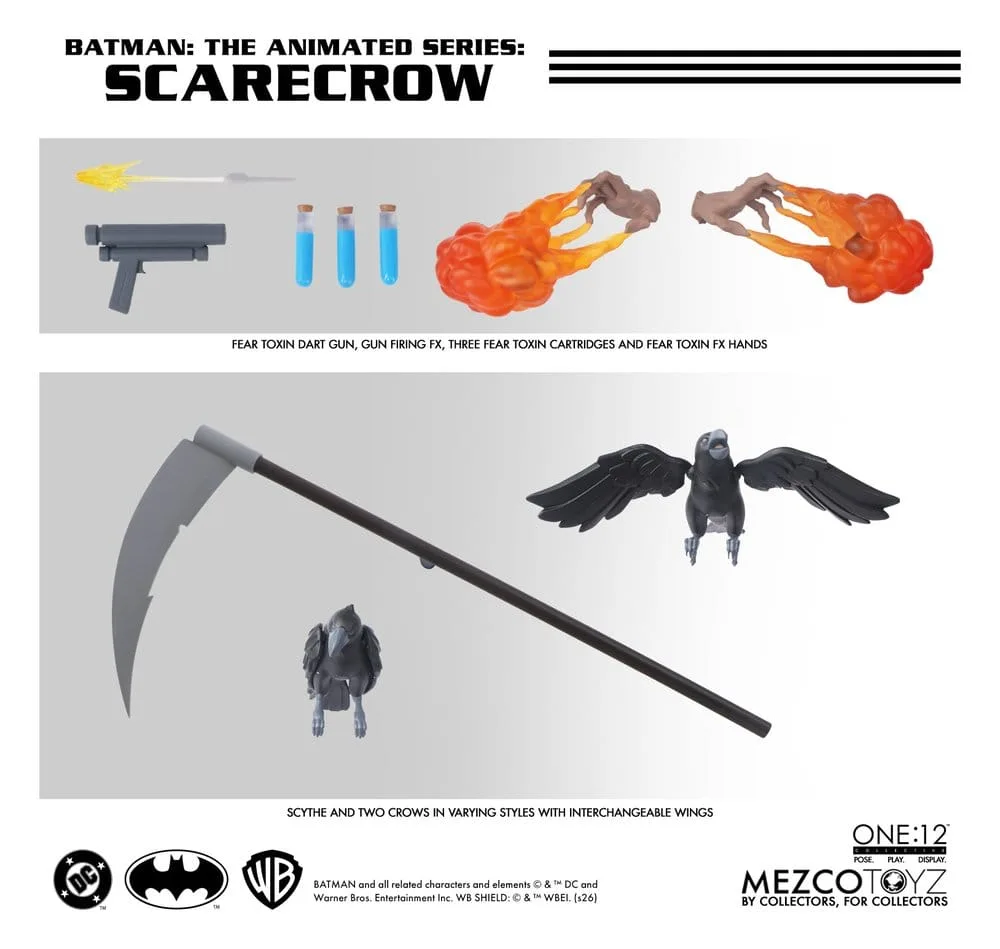 Batman The Animated Series Action Figure – Scarecrow 17 cm 7