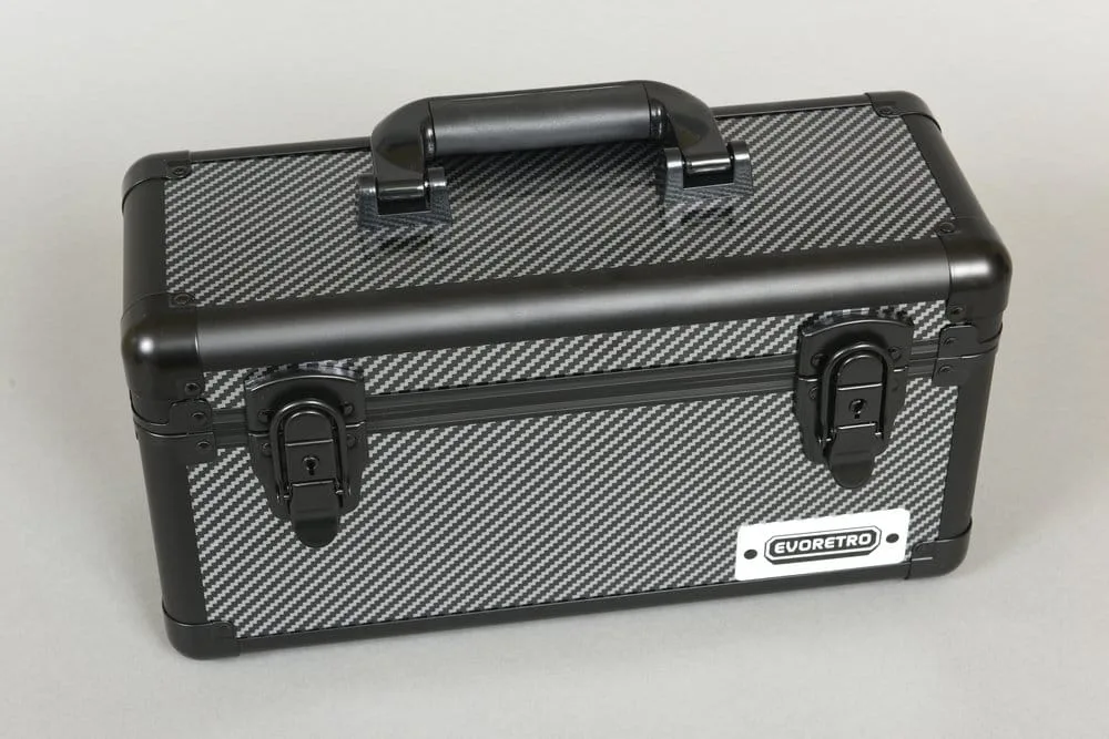 Trading Card Storage Case – Evoretro 15 Slabs Grey 33.9 cm 16
