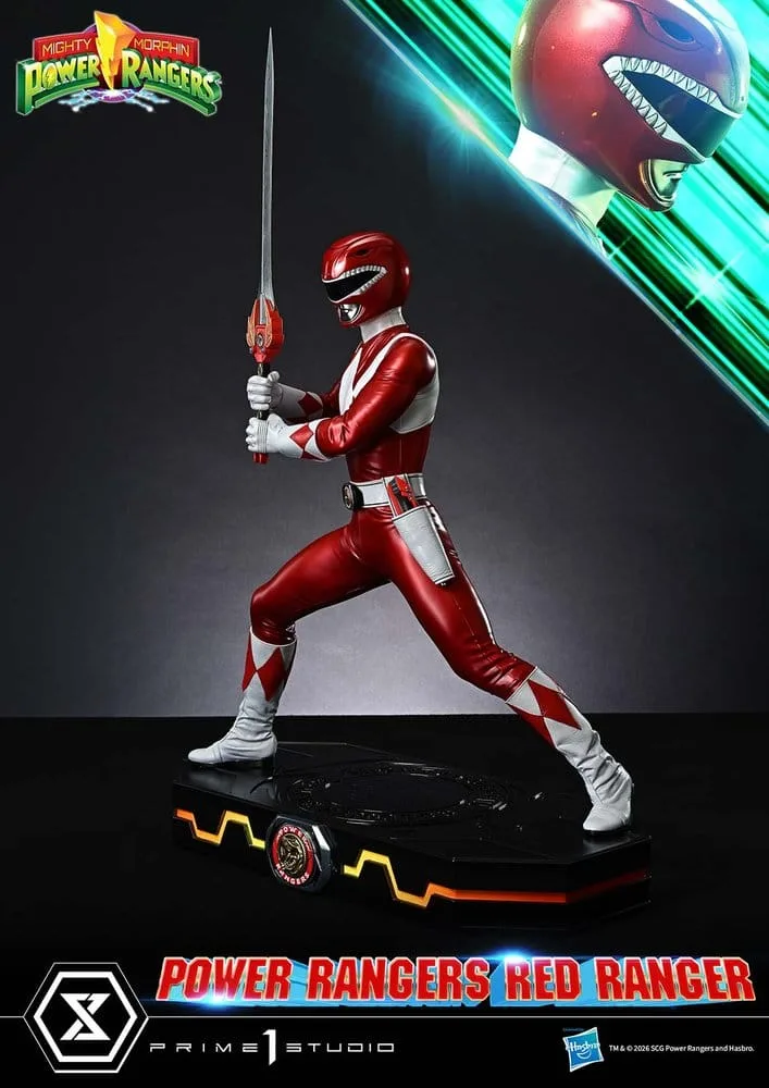Mighty Morphin Power Rangers Statue – Red Ranger 1/4 Scale 62 cm 16