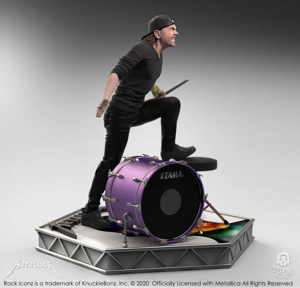 Metallica Rock Iconz Statue – Lars Ulrich Limited Edition 22 cm 8