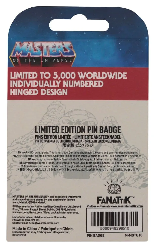 Masters of the Universe Pin – Hinged Castle Grayskull 5 x 5 cm 3