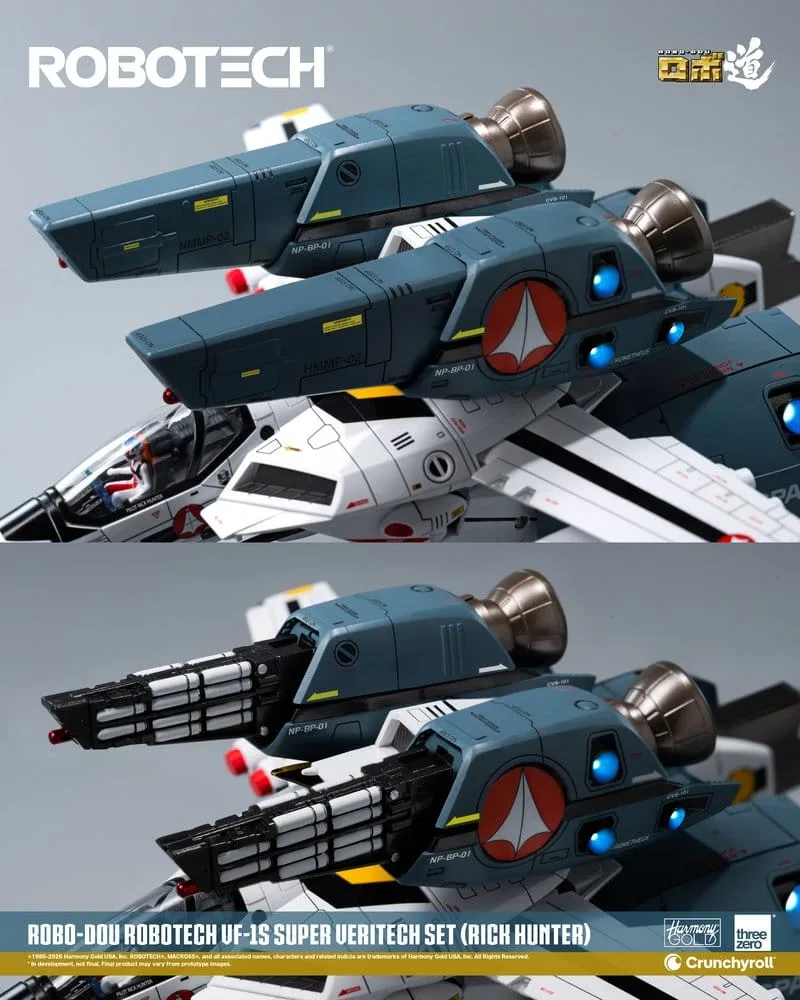 Robotech Action Figure – VF-1S Super Veritech Rick Hunter 20 cm 11