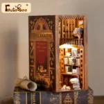 Book Nook Model Kit – CuteBee Eternal Bookstore 23 x 11 cm 3