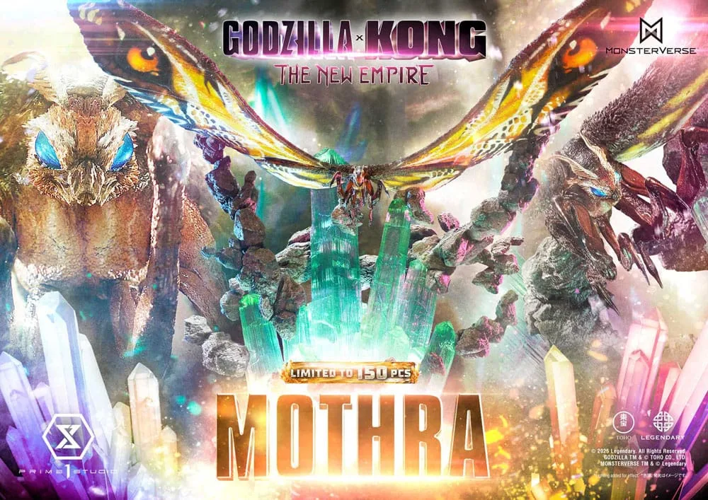 Godzilla x Kong Statue – Mothra Bonus Version 113 cm 2
