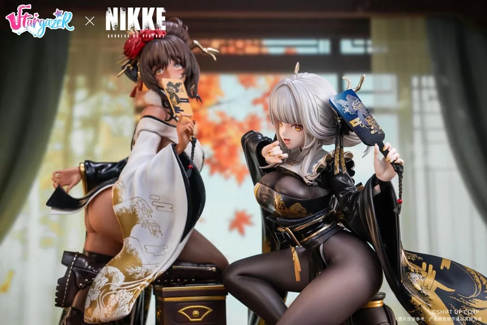 Goddess of Victory Nikke Statues – Blanc and Noir 1/4 Scale 4