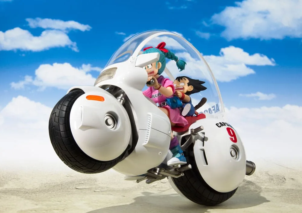 Dragon Ball Vehicle Set – Bulma’s Motorcycle Capsule No. 9 17 cm 6