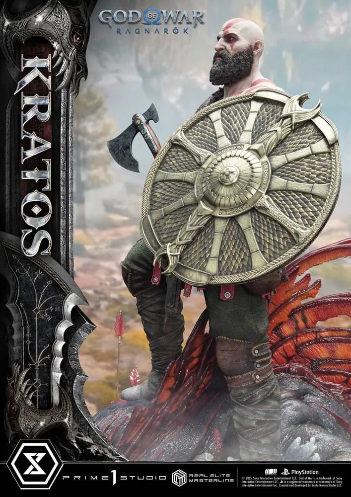 God of War Ragnarok Statue – Kratos Ultimate 1/3 Scale 95 cm 19