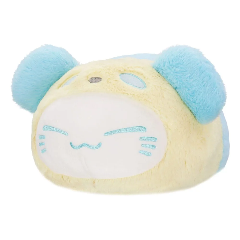 Nemuneko Cat Plush Figure – Pastel Panda Big Blue 33 cm