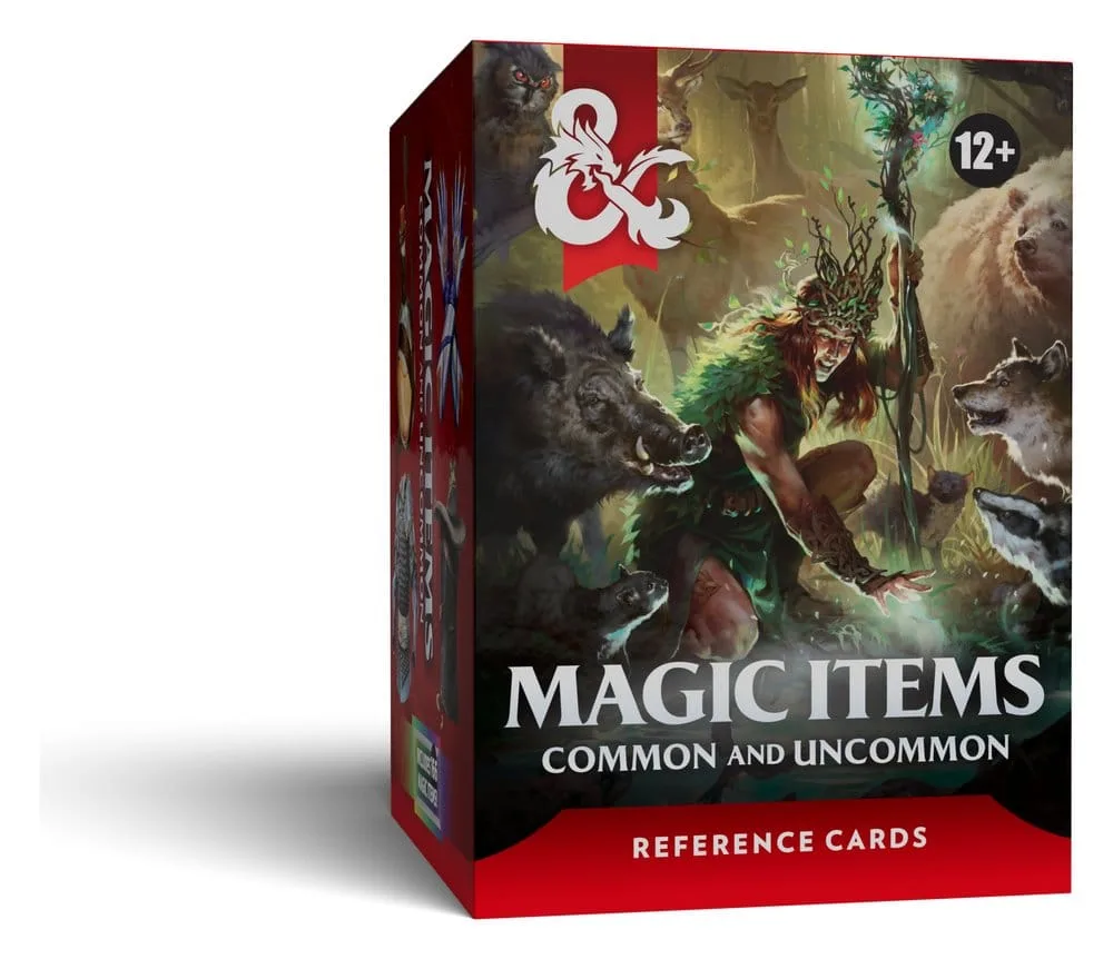 Dungeons & Dragons Cards – Common and Uncommon Magic Items