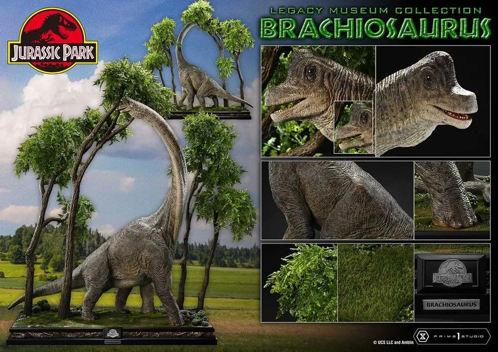 Jurassic Park Statue – Brachiosaurus 1:15 128 cm 6