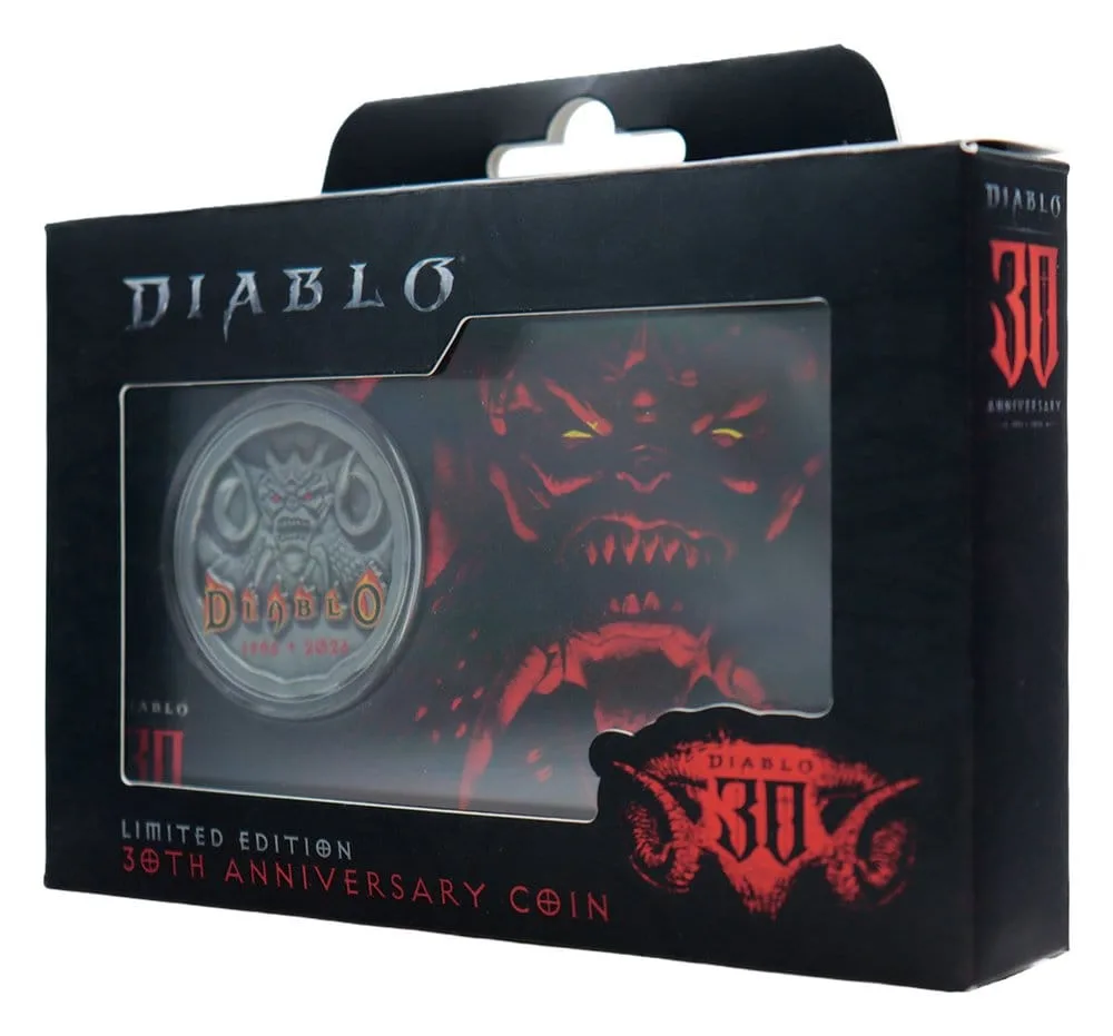 Diablo Collectible Coin – 30th Anniversary Limited Edition 4 cm 3