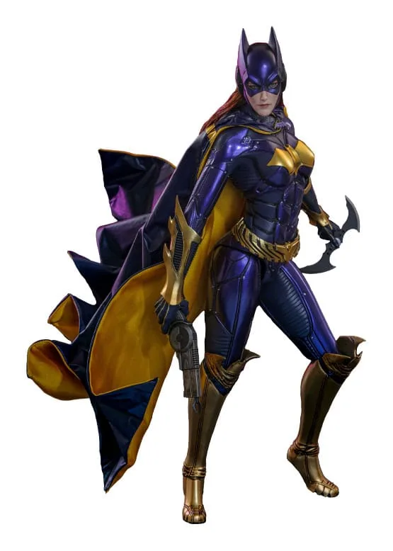 Batman Arkham Knight Action Figure – Batgirl Purple and Gold 30 cm