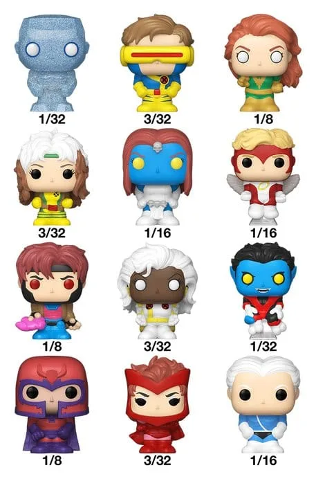X-Men Vinyl Figure Display – Bitty POP! 32 Figures 2.5 cm 2