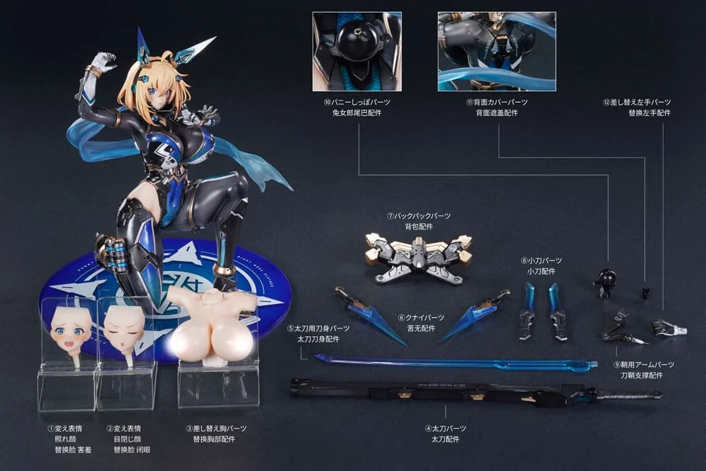 Original Character Statue – Sophia F. Shirring Ninja 1/6 23 cm 19