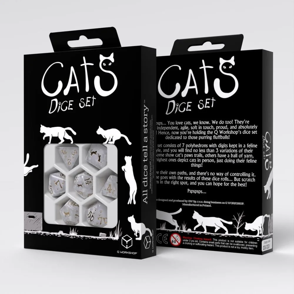 CATS Dice Set – Purrl 7-Piece 2