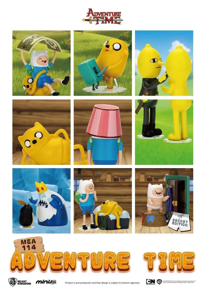 Adventure Time Mini Figures – Mini Egg Attack 6-Pack 9 cm