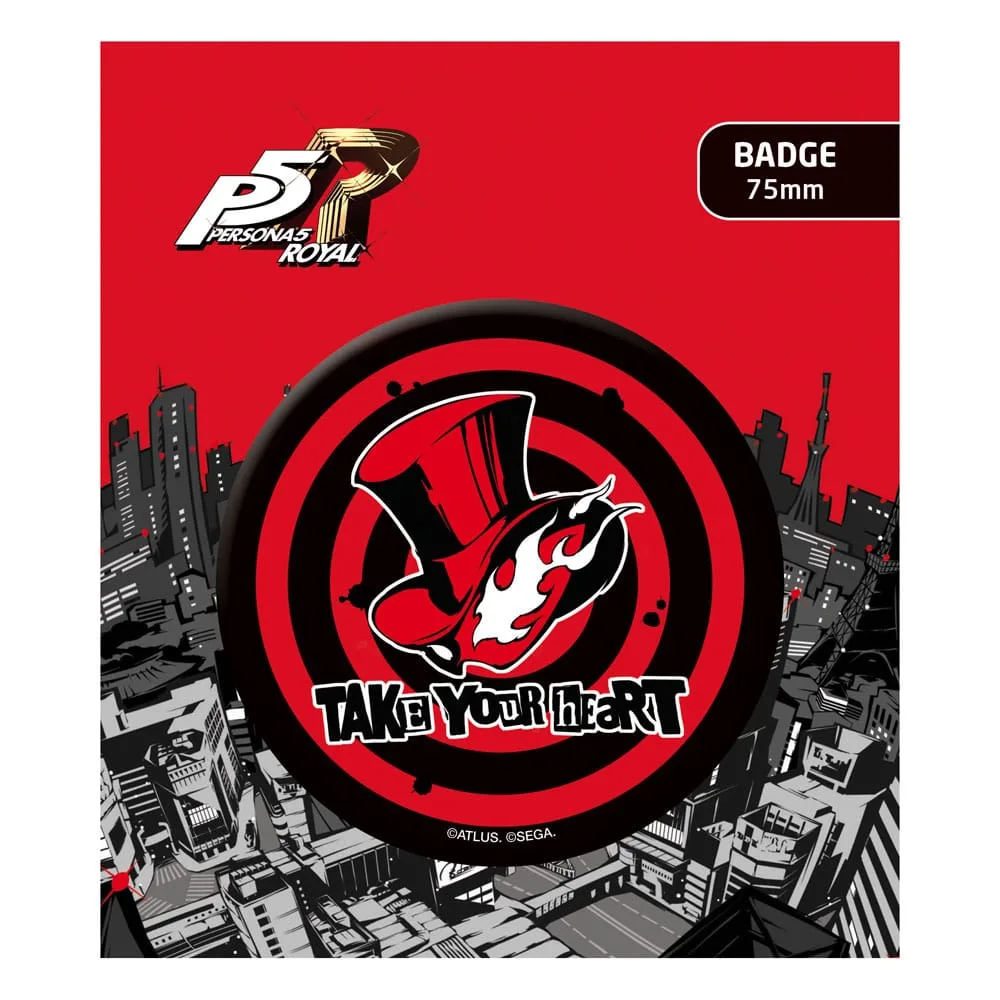 Persona 5 Royal Pin Badge – Take Your Heart 7.5 cm