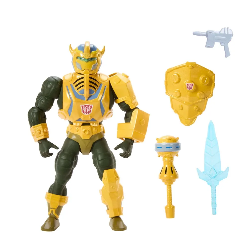 MOTU x Transformers Figure – Bumblebee Armor Man-At-Arms 14 cm 2