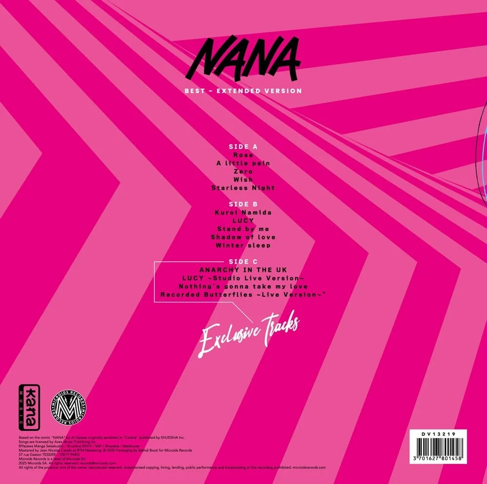 Nana Vinyl – Best Collection Extended Version 2 LP 2