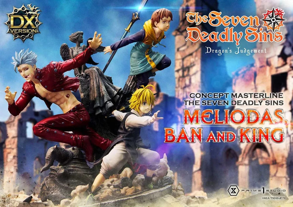 Seven Deadly Sins Statue – Meliodas Ban and King Deluxe 55 cm 17
