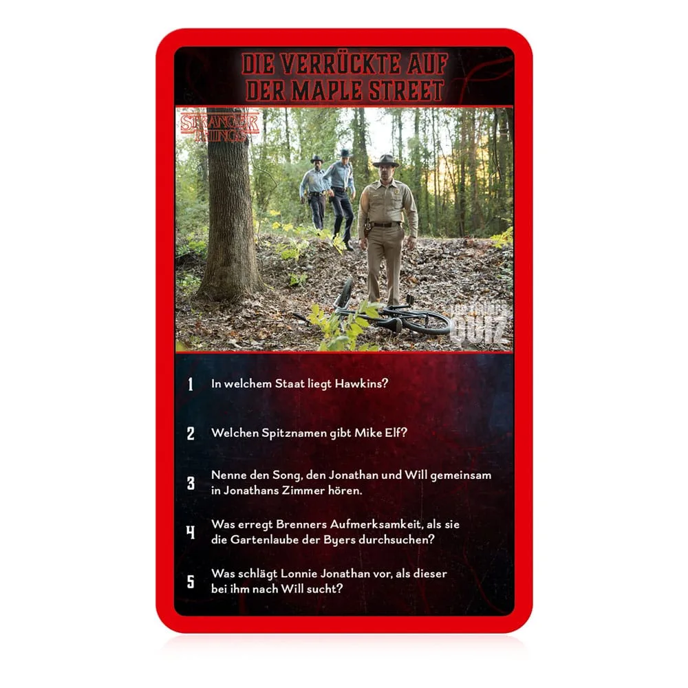 Stranger Things Card Game – Top Trumps Quiz German Edition 4