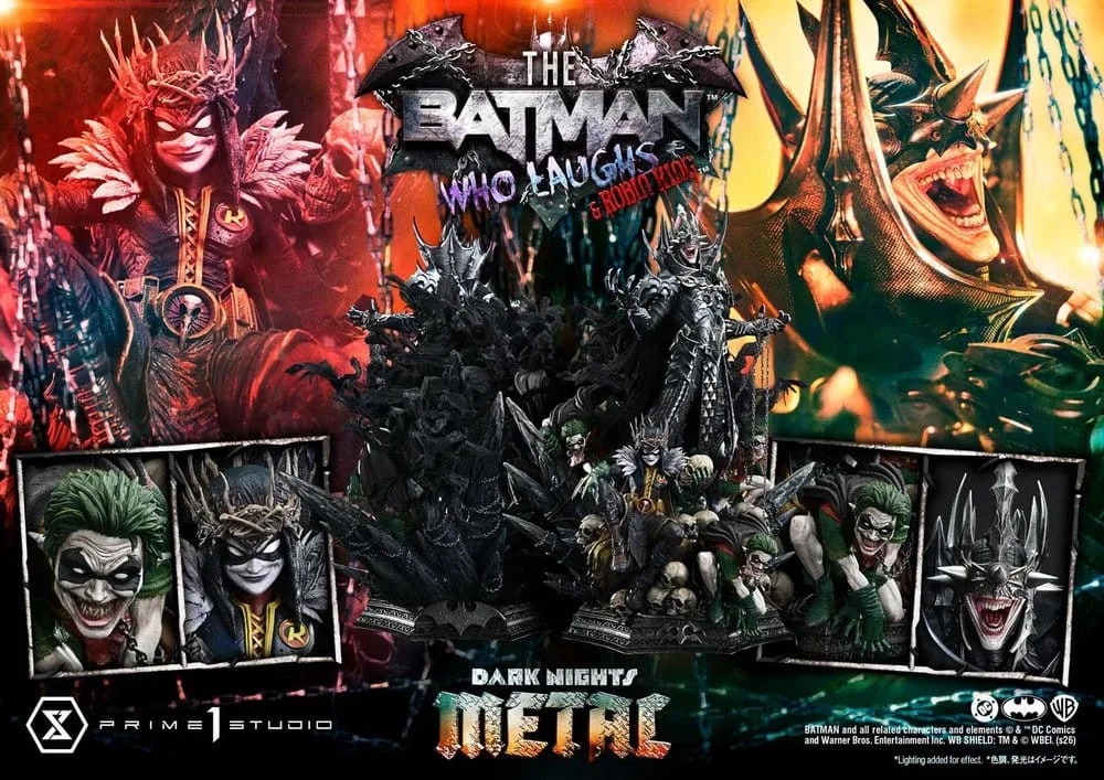 DC Comics Statue – The Batman Who Laughs and Robin King 85 cm 6