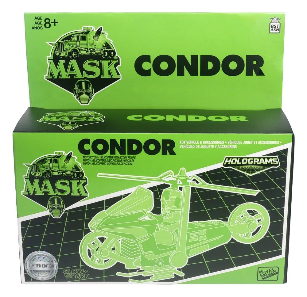 M.A.S.K. Vehicle – Condor Glow-in-the-Dark Hologram Variant 10