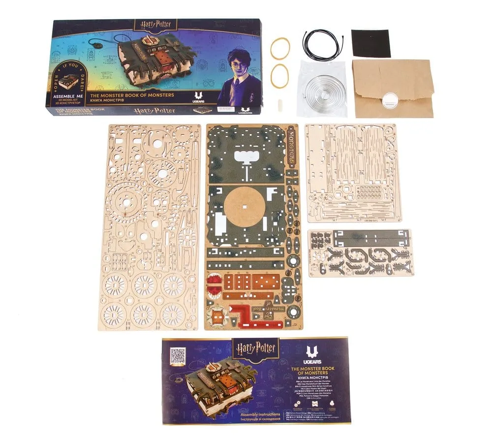 Harry Potter Wooden Model Kit – The Monster Book of Monsters 26