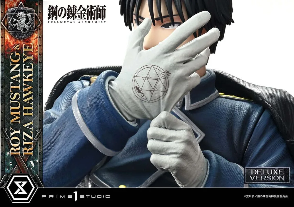 Fullmetal Alchemist Statue – Roy and Riza Deluxe 50 cm 16