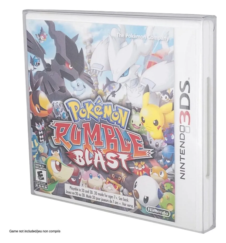 Nintendo 3DS Game Box Protectors – NTSC PET 25-Pack 2