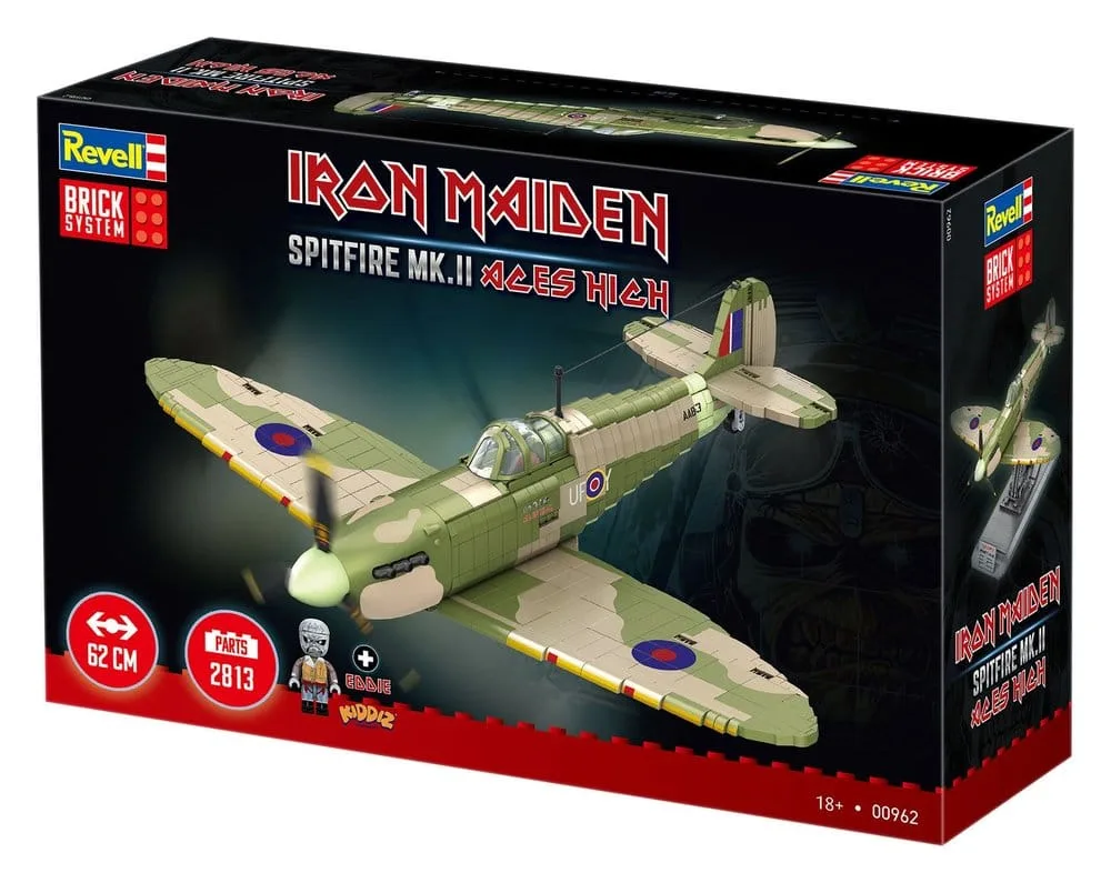 Iron Maiden Building Set – Aces High Spitfire Mk II 58 cm 3