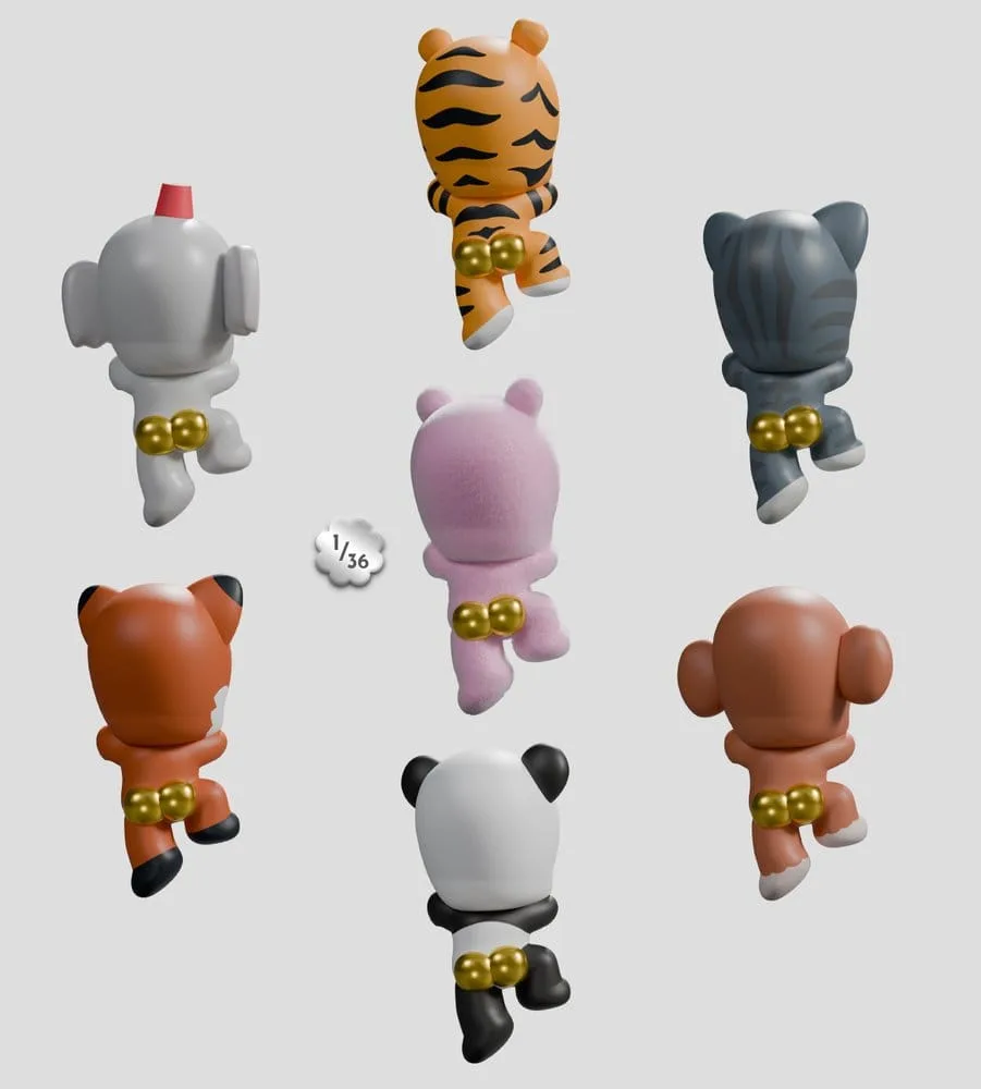 Tiny Shiny Hineys Minifiguren – Peakers 6er-Blindbox-Display 6 cm 10