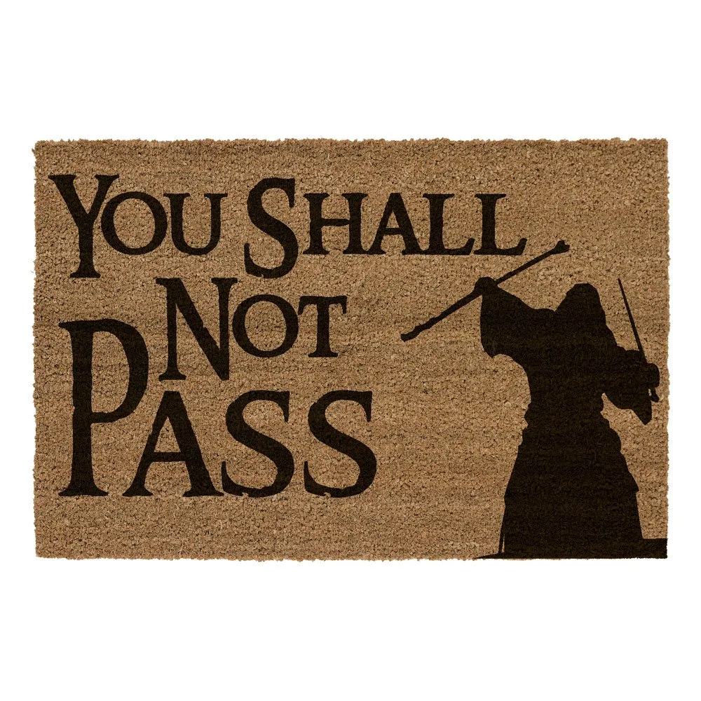 Lord of the Rings Doormat – You Shall Not Pass 60 x 40 cm